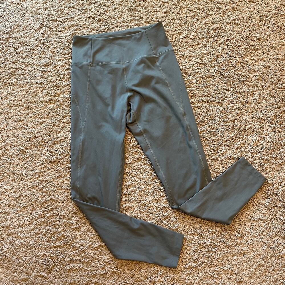 Girlfriend Collective Compressive High-Rise Legging green Lichen sz Medium